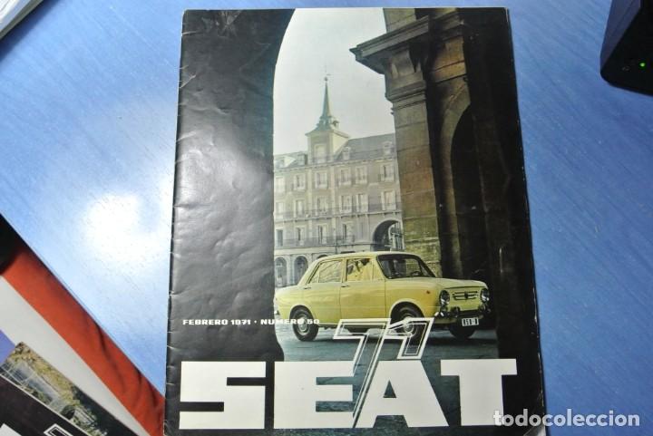 Coches y motocicletas: REVISTA SEAT , FEBRERO 19+71 , N, 50