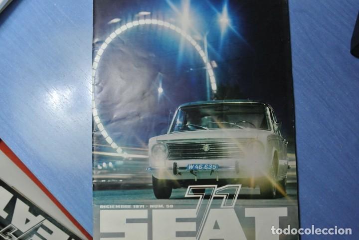 Coches y motocicletas: REVISTA SEAT , DICIEMBRE 1971 ,N , 58