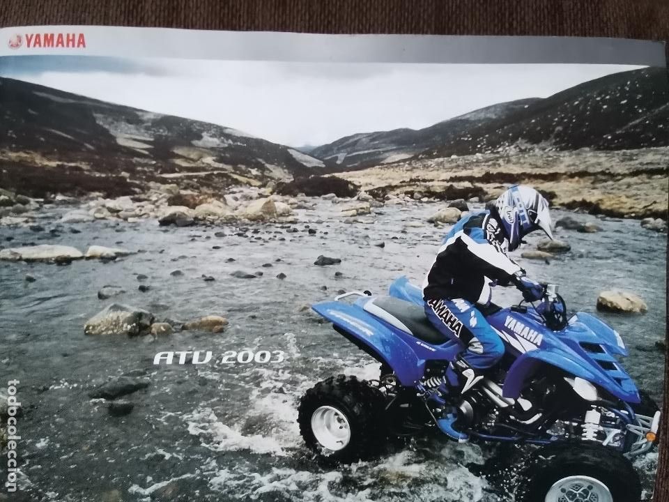 Coches y motocicletas: 2003 CATALOGO MOTOCICLOS YAMAHA ATV TODOS LOS MODELOS