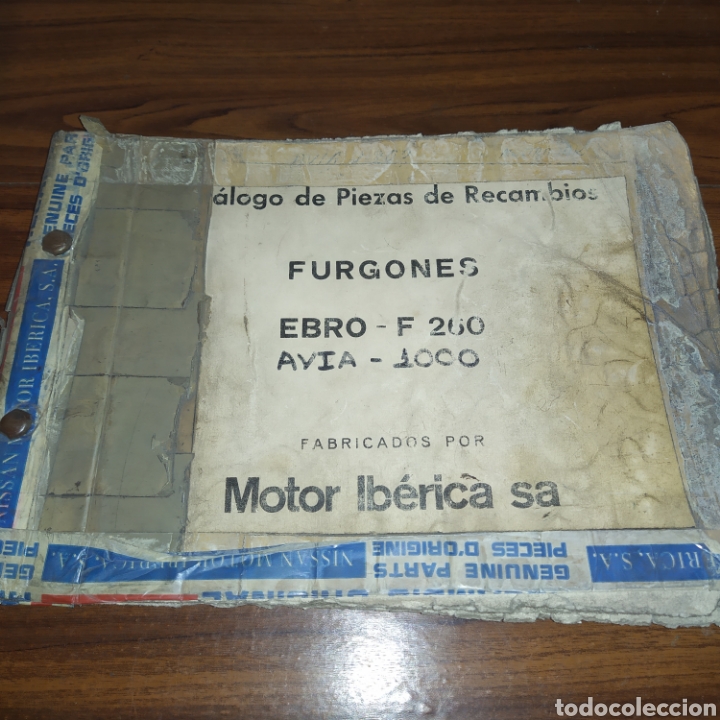 Voitures et Motocyclettes: Catalogo recambios furgones Ebro F-260. Motor Ib&egrave;rica sa.