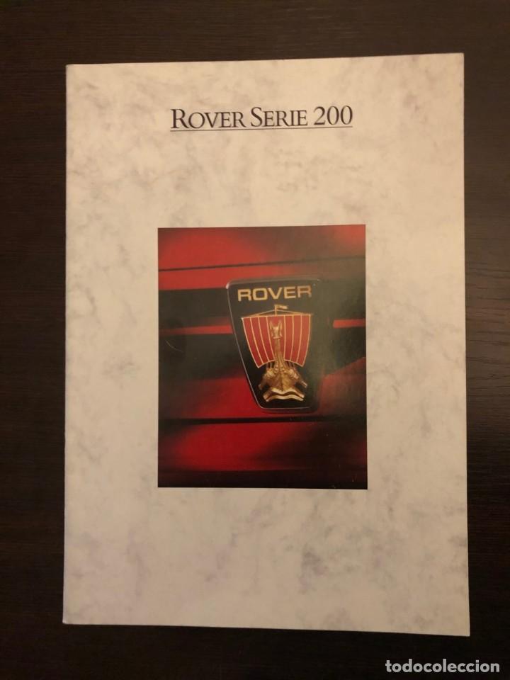 Coches y motocicletas: Catalogo Rover Serie 200
