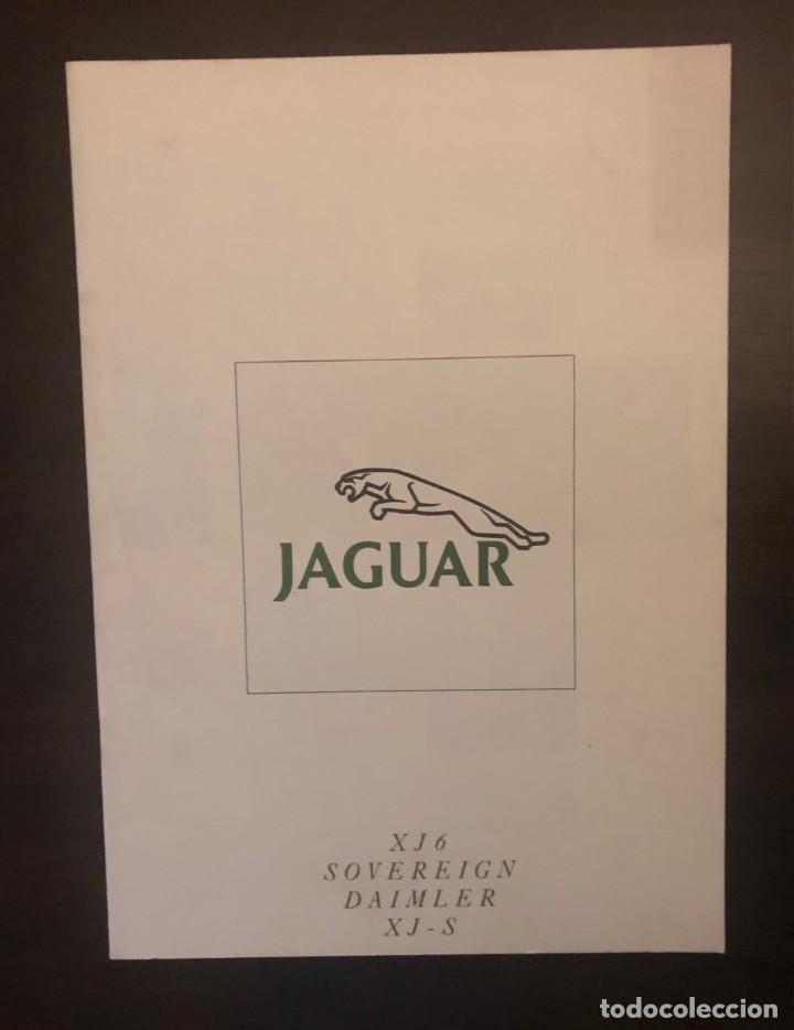 Coches y Motocicletas: Cat&aacute;logo Jaguar gama 1990
