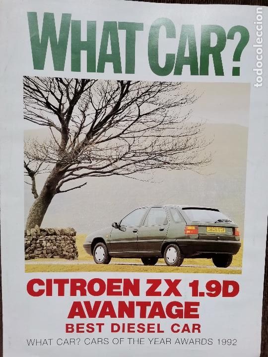 Coches y Motocicletas: 1992 CAT&Aacute;LOGO CITROEN ZX 1.9D