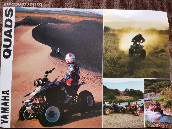 Coches y motocicletas: 1995 CATALOGO YAMAHA QUADS