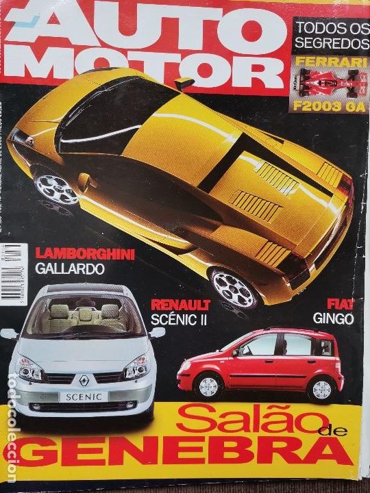 Coches y motocicletas: 2003 REVISTA AUTO MOTOR - LAMBORGHINI GALLARDO - HONDA ACCORD 2.0 SPORT - AUDI A8 QUATTRO 4.2