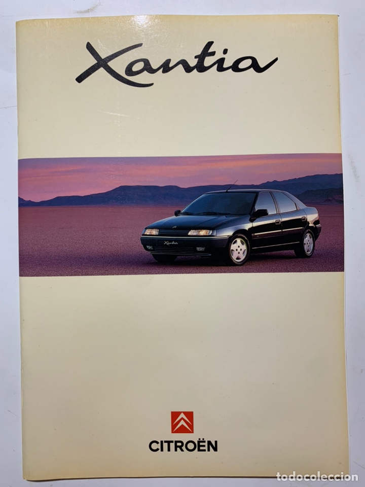 Coches y Motocicletas: Cat&aacute;logo folleto publicidad original Citr&ouml;en xantia de 1994