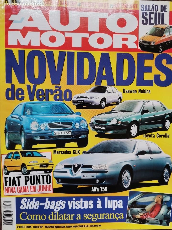 Coches y Motocicletas: 1997 REVISTA AUTO MOTOR - CITROEN SAXO CUP - PAUGEOT 106 GTI - FIAT PUNTO GT- ALFA 156