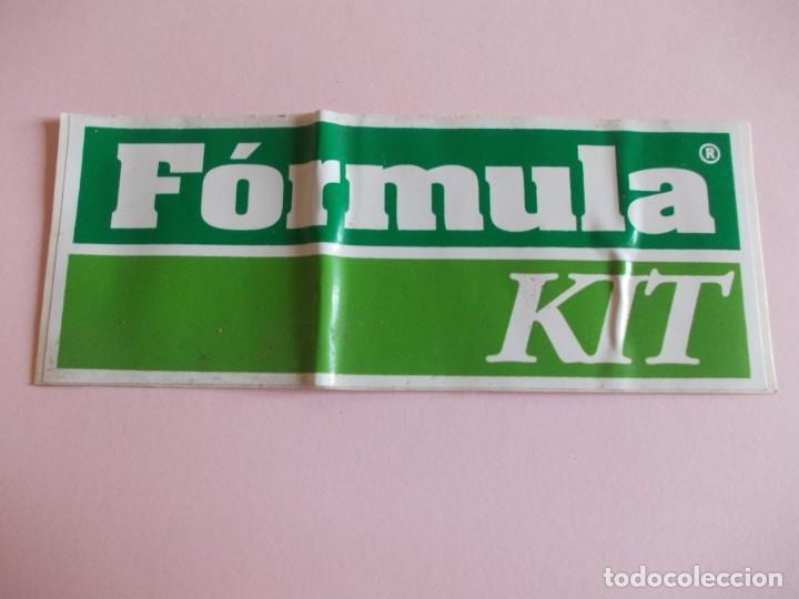 Autos und Motorr&auml;der: Pegatina Formula KIT modelismo