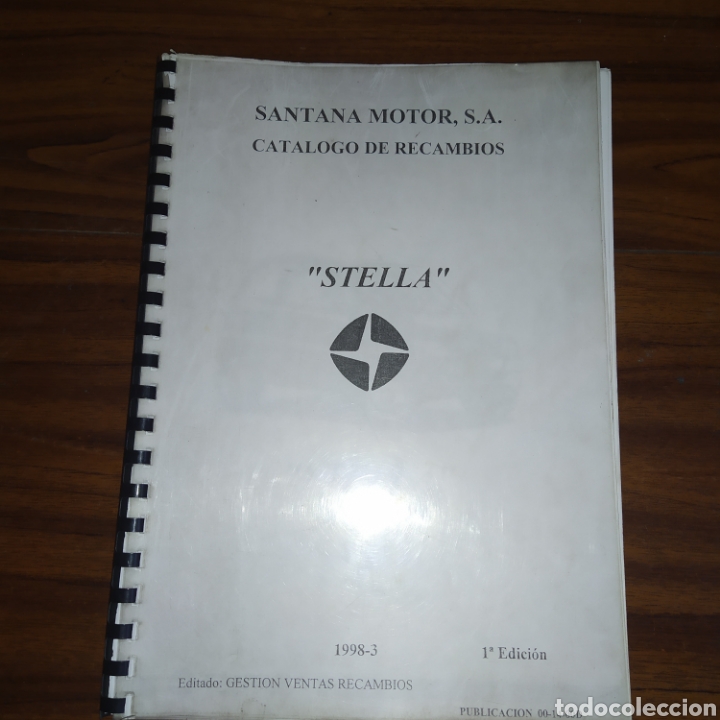 Voitures et Motocyclettes: Catalogo recambios Stella. santana Motor.