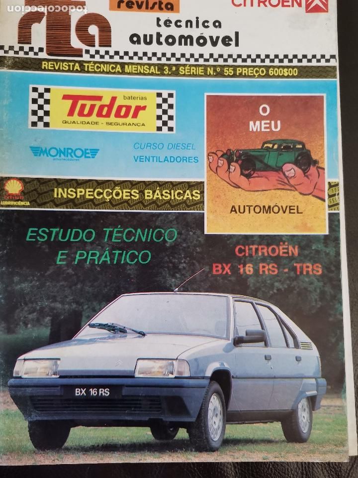 Coches y Motocicletas: REVISTA TECNICA AUTOMOVIL CITROEN BX 16 RS Y TRS