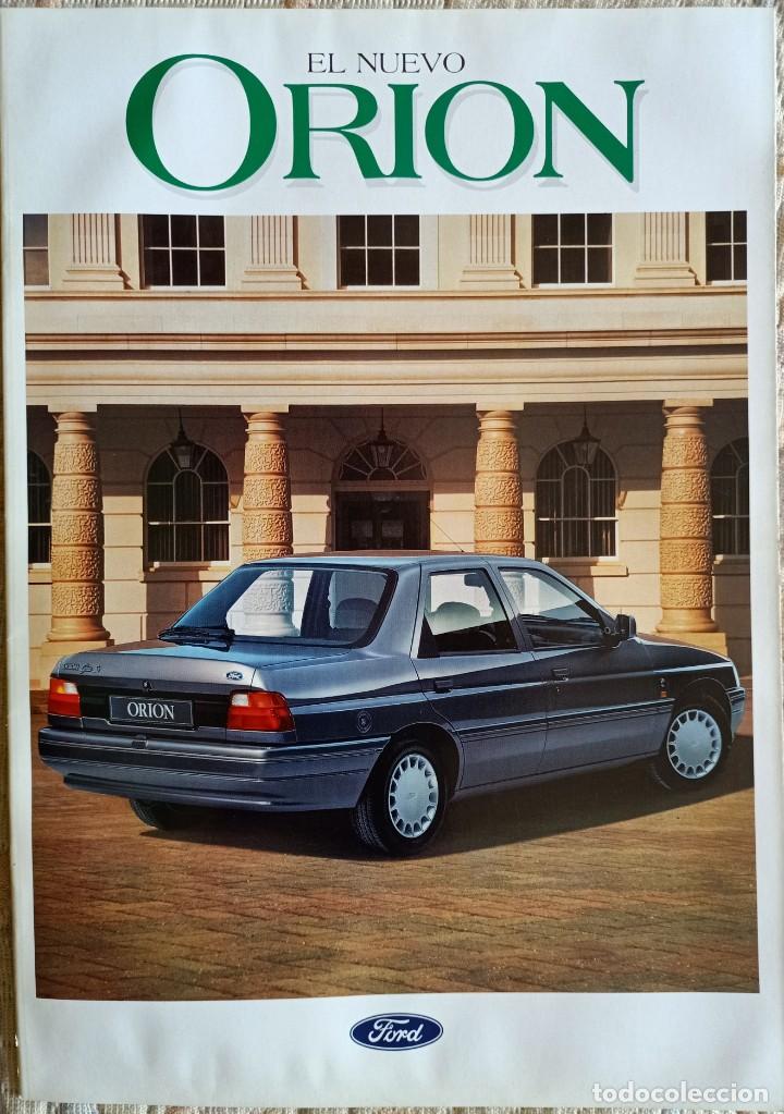 Coches y Motocicletas: Cat&aacute;logo Ford Orion. Febrero 1991. En espa&ntilde;ol *
