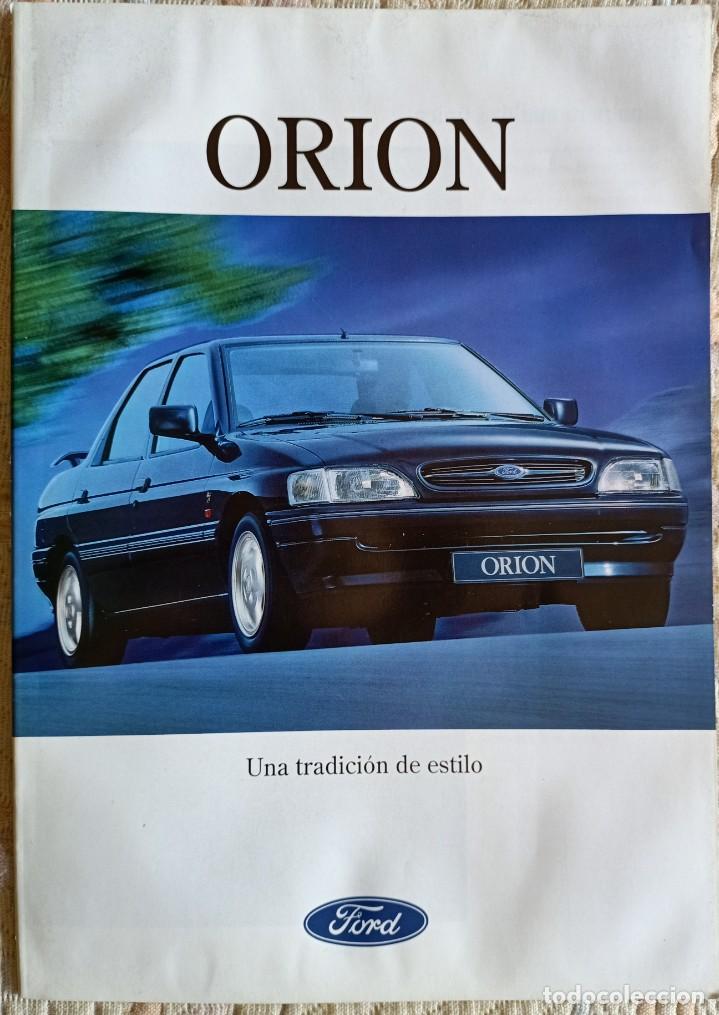 Coches y Motocicletas: Cat&aacute;logo Ford Orion. Marzo 1993. En espa&ntilde;ol *