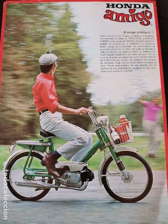 Coches y motocicletas: 1970 CAT&Aacute;LOGO HONDA AMIGO RARO