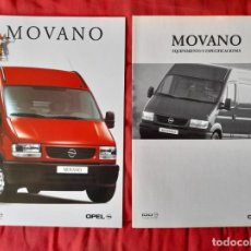Coches y Motocicletas: CATÁLOGO OPEL MOVANO (CLON RENAULT MASTER) . 1999. Lote 253358940