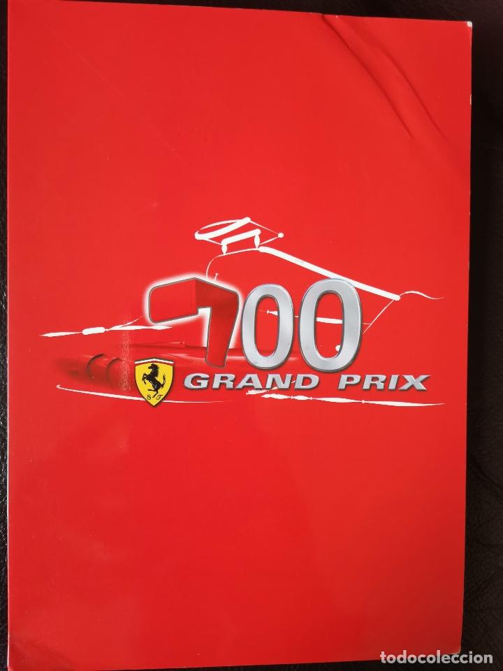 Coches y motocicletas: FERRARI 700 GRAND PRIX MENU RARO