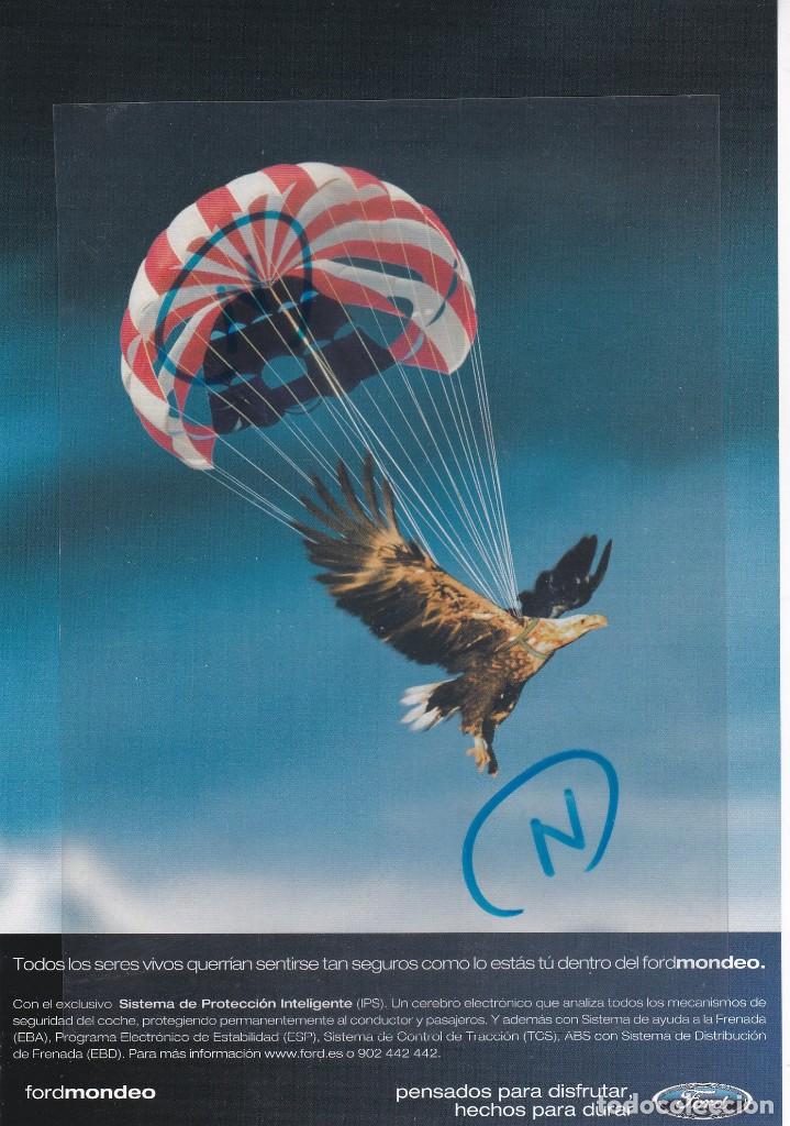 Automobili e Motociclette: PUBLICIDAD 2002. ANUNCIO COCHE FORD MONDEO