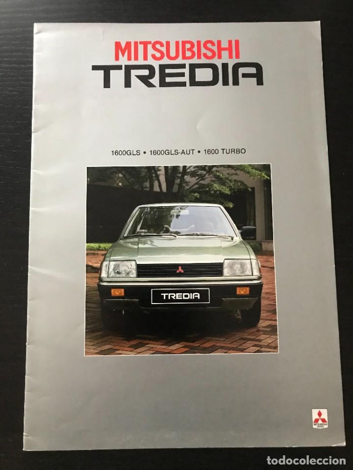 Coches y Motocicletas: MITSUBISHI TREDIA GLS AUT TURBO - CATALOGO FOLLETO ORIGINAL - A&Ntilde;O 1982 - EN FRANCES