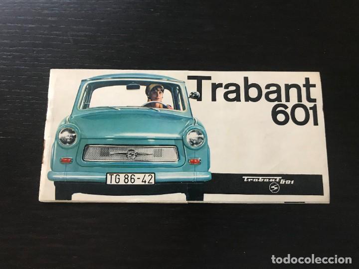 Autos und Motorr&auml;der: TRABANT 601 - CATALOGO FOLLETO ORIGINAL INGLES