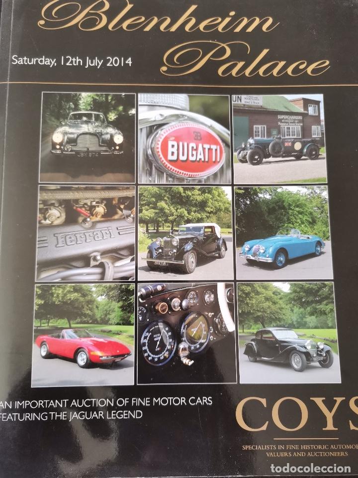 Coches y motocicletas: 2014 CATALOGO COYS SUBASTA DE AUTOM&Oacute;VILES - BUGATTI - FERRARI - ASTON MARTIN - ROLLS