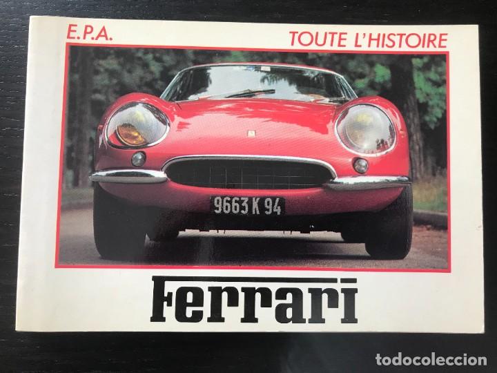 Coches y motocicletas: FERRARI HISTORIA - TOUTE L&acute;HISTOIRE N&ordm; 3 - LIBRO PEQUE&Ntilde;O FORMATO - EN FRANCES - EDICIONES EPA 1984