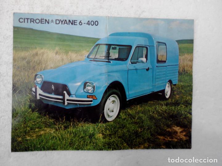 Coches y Motocicletas: CATALOGO PUBLICITARIO CITROEN DYANE 6 - 400 - EDICION ESPA&Ntilde;OLA A&Ntilde;O 1978