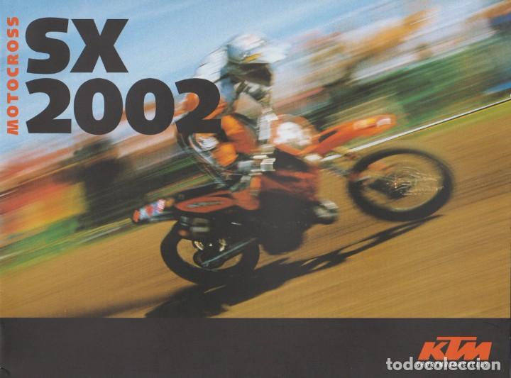 Carros e motociclos: CAT&Aacute;LOGO KTM MOTOCROSS SX 2002