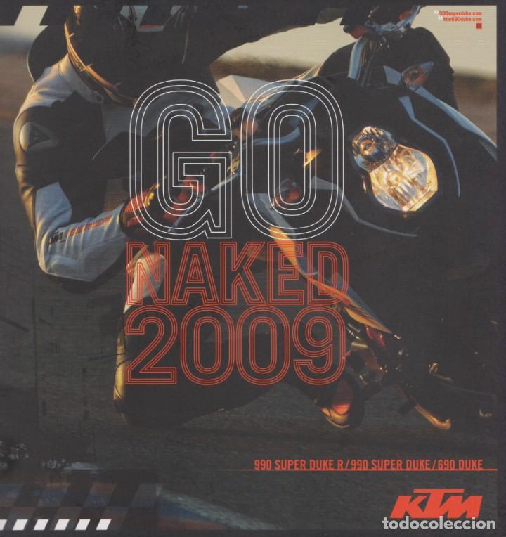 Carros e motociclos: CAT&Aacute;LOGO KTM NAKED 2009 DUKE & SUPER DUKE