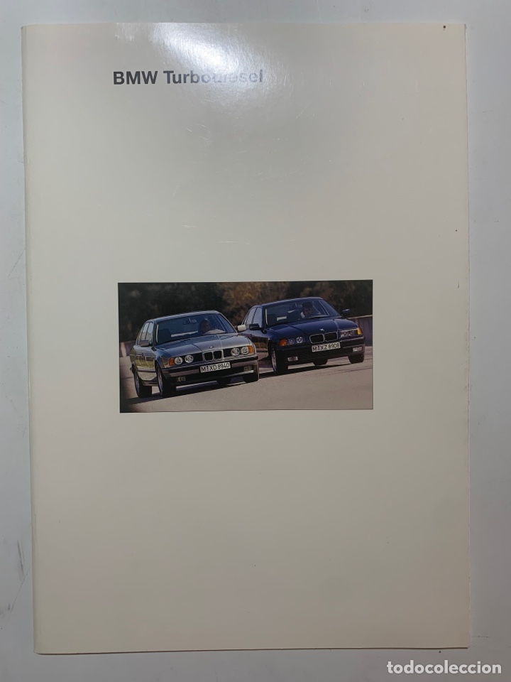 Carros e motociclos: Cat&aacute;logo folleto publicidad original BMW turbodiesel 325 525 de 1994