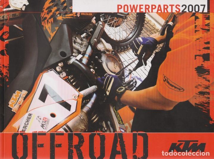 Carros e motociclos: CAT&Aacute;LOGO KTM POWERPARTS OFF-ROAD 2007