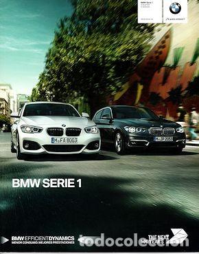 Carros e motociclos: BMW SERIE 1 CATALOGO OFICIAL MARCA PUBLICIDAD