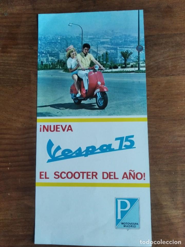 Coches y Motocicletas: PASQU&Iacute;N VESPA 75 1967 GRAN ESTADO