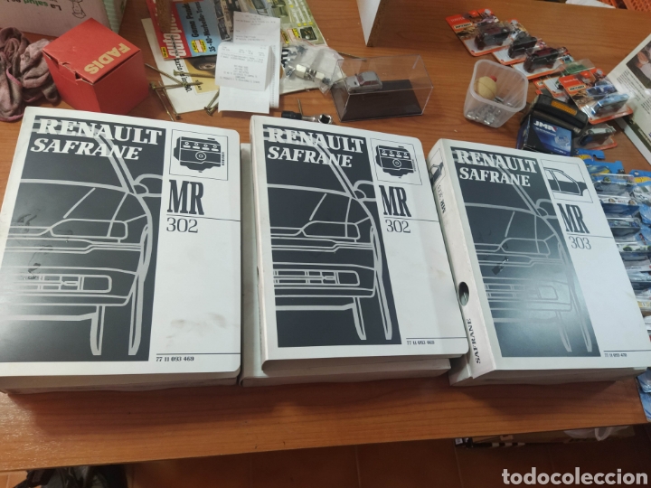 Coches y Motocicletas: Manuales taller originales Renault safrane 1992 7711093469 7711093470