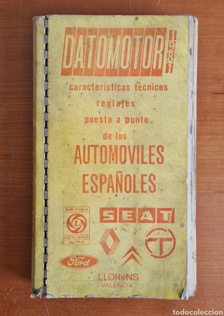 Coches y Motocicletas: Datamotor 1981 Caracter&iacute;sticas Reglajes Puesta a Punto Autom&oacute;viles Espa&ntilde;oles - SEAT Citro&euml;n Mini...