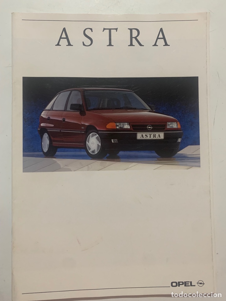 Coches y motocicletas: Cat&aacute;logo folleto publicidad original Opel Astra de 1993