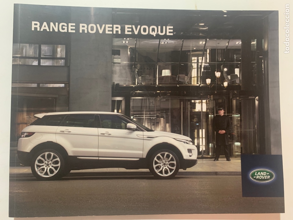 Coches y motocicletas: Cat&aacute;logo folleto publicidad original Range Rover evoque del 2012