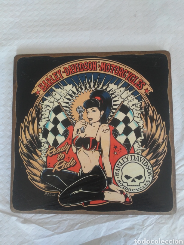 Coches y Motocicletas: Cuadro HARLEY DAVIDSON