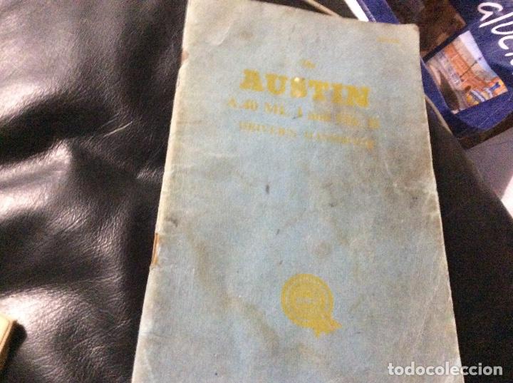 Autos und Motorr&auml;der: Austin A40 Mk Iand Mk II drivers hanbook