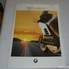Coches y Motocicletas: CATALOGO MOTOCICLETAS BMW 1991. Lote 283211383