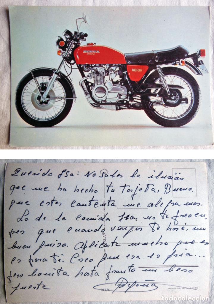 Coches y motocicletas: MOTO HONDA SUPER SPORT.