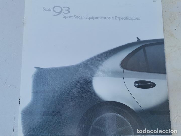 Coches y Motocicletas: 2003 CATALOGO SAAB 93 SPORT SEDAN