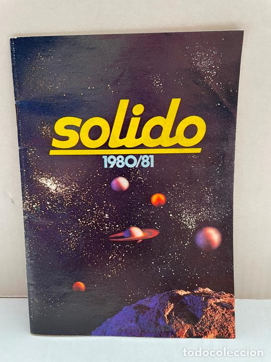 Carros e motociclos: CATALOGO COCHES SOLIDO 1980 - 81