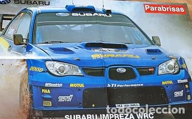 Coches y Motocicletas: poster doble subaru impreza wrc 2008 subaru impreza awd
