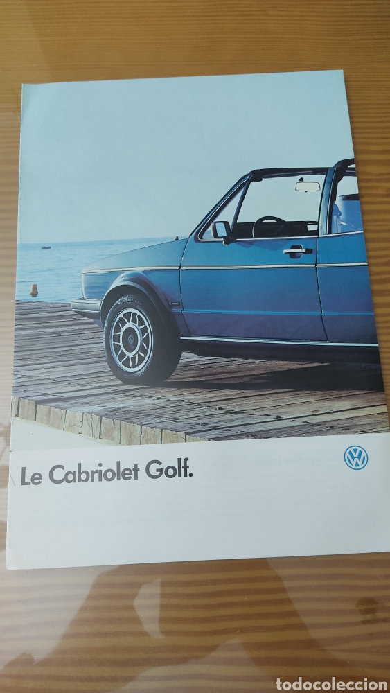 Coches y Motocicletas: Catalogo concesionario volkswagen Golf 2 Cabrio