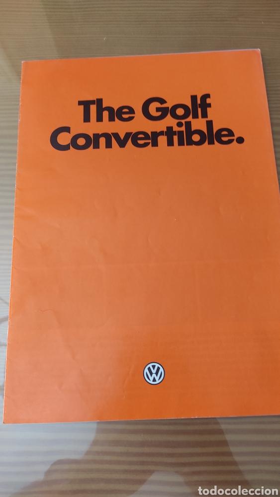 Coches y Motocicletas: Catalogo concesionario volkswagen Golf Cabrio 1