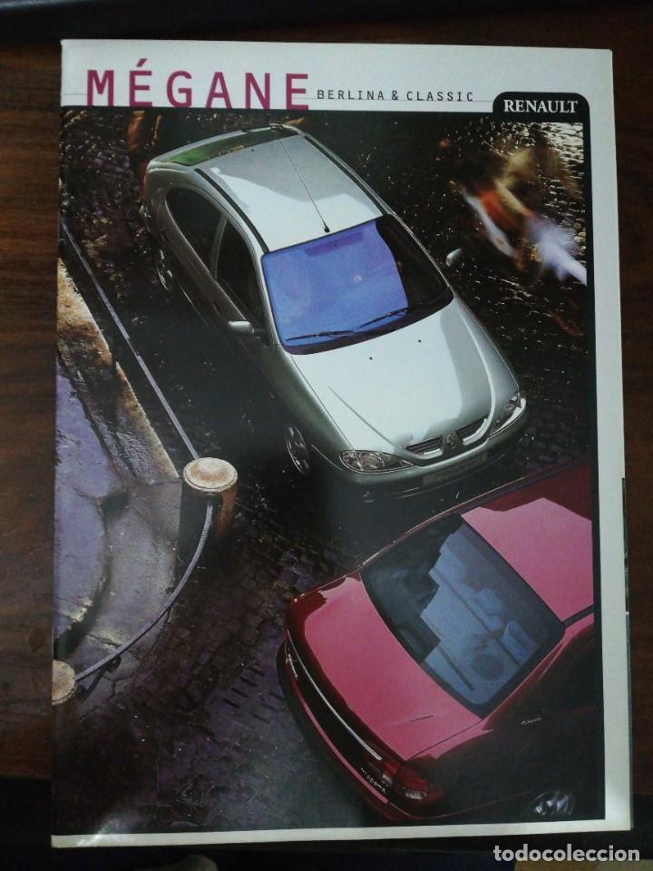 Carros e motociclos: RENAULT MEGANE BERLINA & CLASSIC - CATALOGO PUBLICIDAD ORIGINAL - 2000- ESPA&Ntilde;OL