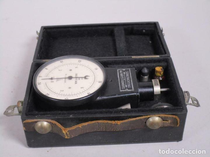 Voitures et Motocyclettes: MAGNIFICO Y ANTIGUO VELOCIMETRO EN SU FUNDA DE CUERO nuevo A&Ntilde;OS 1920 CON ACCESORIOS ORIGINAL