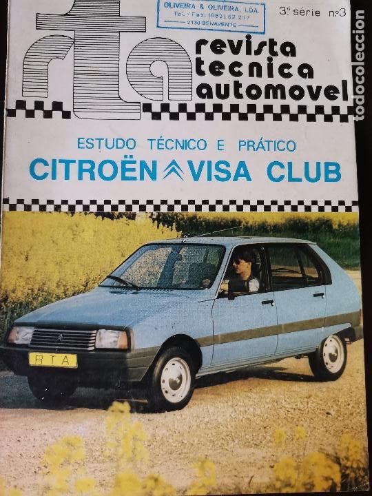 Coches y Motocicletas: REVISTA TECNICA AUTOMOVIL - CITROEN VISA CLUB