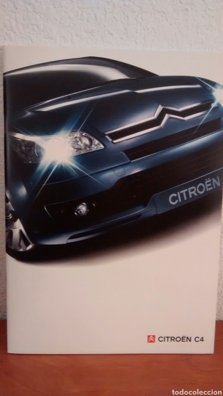 Coches y Motocicletas: CATALOGO PUBLICITARIO CITROEN C4. A&Ntilde;O 2005