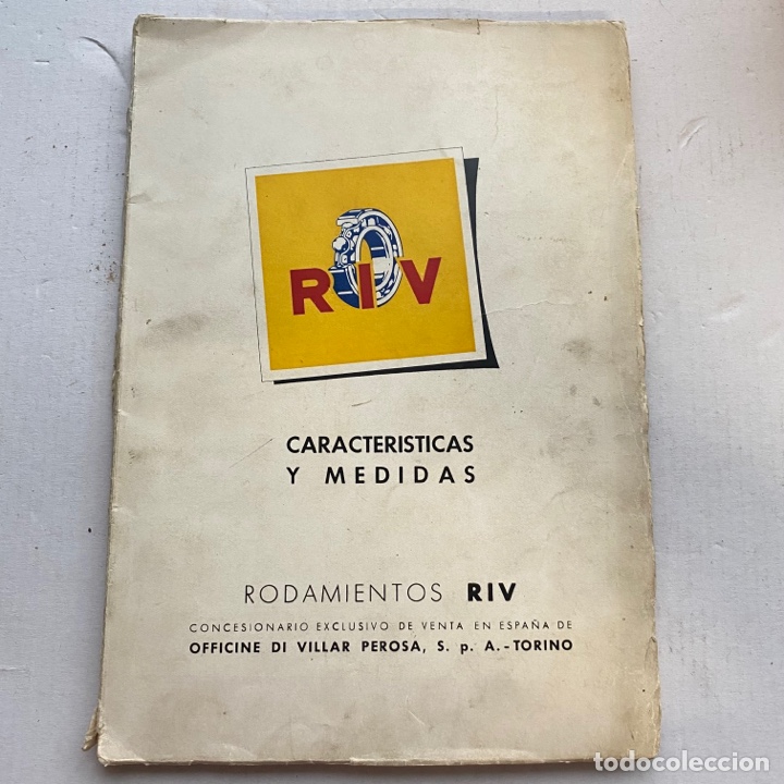 Cars and Motorcycles: Catalogo manual Caracter&iacute;sticas y medidas rodamientos RIV Torino Rodariv Barcelona Madrid