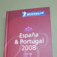 Coches y Motocicletas: GUIA MICHELIN ESPAÑA PORTUGAL 2008. Lote 295450123